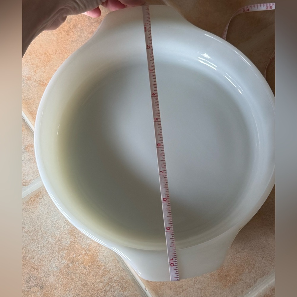 Milk Glass Green Daisy Dish💚🌼 - Picture 9 of 15